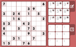 ONLINE Sudoku 9×9